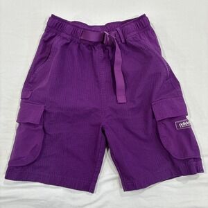 Adidas Adventure Ripstop Cargo Purple Shorts‎ Originals Hiking Men's XS H09110